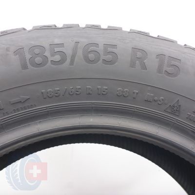 5. Opony 185/65 R15 2x CONTINENTAL 88T WinterContact TS 870 Zimowe 2021 8,2mm