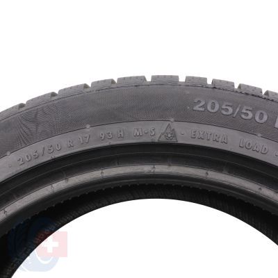 3. Opona 205/50 R17 1x CONTINENTAL 93H XL ContiWinterContact TS830P MO zimowa 8,2mm 2021