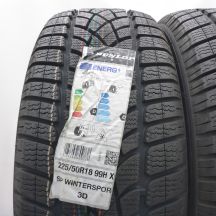 2. Opony 225/50 R18 2x DUNLOP 99H XL SP Winter Sport 3D A0 Zimowe 2023