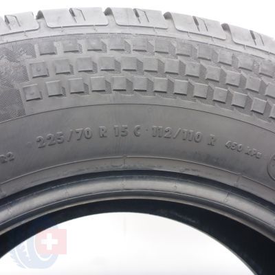 5. Opony 225/70 R15C 4x CONTINENTAL 112/110R VanContact Ultra Letnie 2022 6,8-8mm