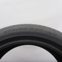 4. Opony 275/40 R20 1x PIRELLI 106W XL P Zero RFT BMW Letnie 2022 5,2mm