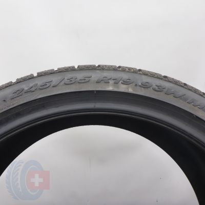 7. Opony 245/35 R19 2x PIRELLI 93W XL Sottozero Winter 270 SerieII Zimowe 2021 