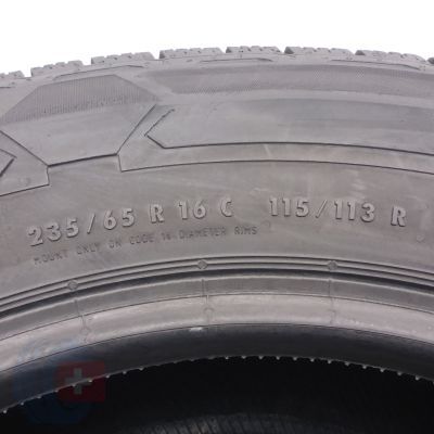 5. Opony 235/65 R16C 2x CONTINENTAL 115/113R VanContact Winter Zimowe 2024 6,5-7,2mm