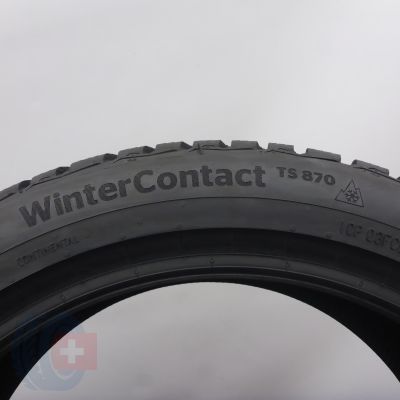 6. Opony 215/45 R17 4x CONTINENTAL 91V XL WinterContact TS 870 Zimowe 2024 8,2-8,5mm