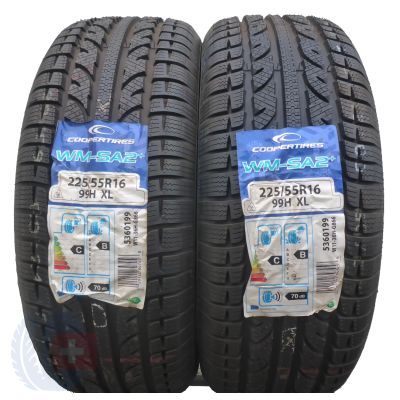 2 x COOPER 225/55 R16 99H XL WM-SA2+ Zima 2018 Jak Nowe