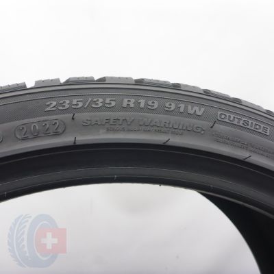 5. Opony 235/35 R19 2x KUMHO 91W XL WinterCraft WP72 Zimowe 2022 7,8-7,5mm