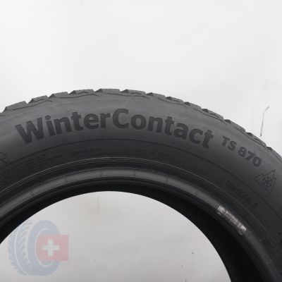 6. Opony 185/65 R15 2x CONTINENTAL 88T WinterContact Ts870 Zimowe 2021 7-7,2mm