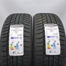 4. Opony 215/40 R18 4x CONTINETAL 89V XL WinterContact TS 870 P Zimowe 2022 Nieużywane 