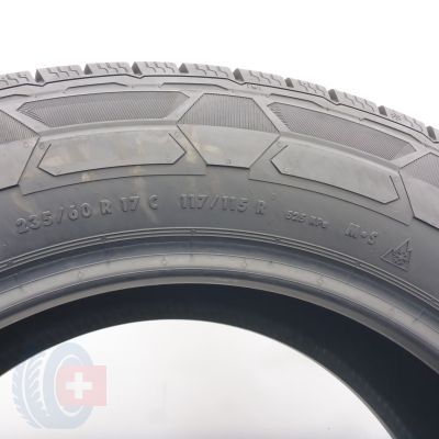 5. Opony 235/60 R17C 2x CONTINENTAL 117/115R VanContact Winter Zimowe 2021 9mm