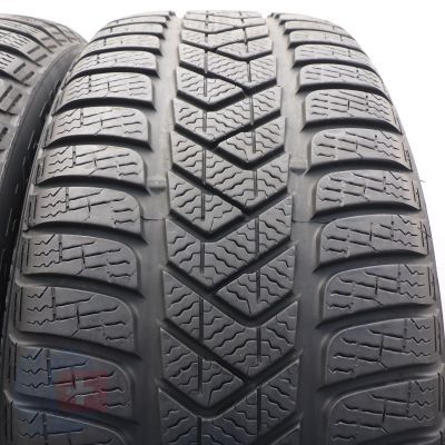 4. Opony 225/45 R18 2x PIRELLI 95V XL Sottozero 3 Winter Zimowe 2018, 2021 5,7-6mm