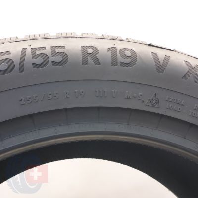 6. Opony 255/55 R19 2x CONTINENTAL 111V XL WinterContact TS870 P Zimowe 2024 8mm