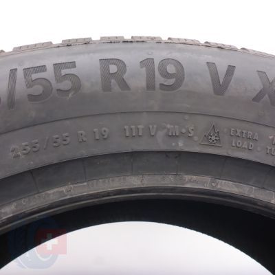 6. Opony 255/55 R19 4x CONTINENTAL 111V XL WinterContact TS870P Zimowe 2022 Nieużywane