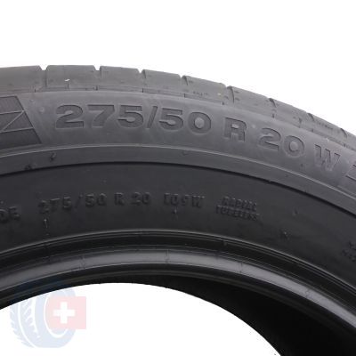 9. 4 x CONTINENTAL 275/50 R20 109W ContiSportContact 5 SUV MO Lato 2017 5,5-5,8mm