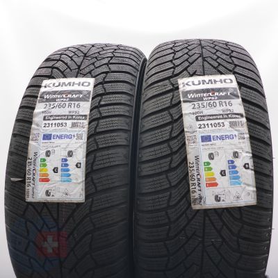 4. Opony 235/60 R16 2x KUMHO 100H Winter Caft Wp52 Zimowe 2024 