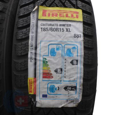 2.  2 x PIRELLI 185/60 R15 88T XL Cinturato Winter Zima 2019 Nieużywane 