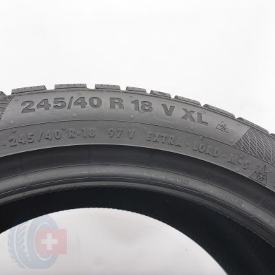 4. Opona 245/40 R18 1x CONTINENTAL 97V XL WinterContact TS 850 P A0 Zimowa 2023 6,8mm