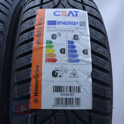3. Opony 195/65 R15 4x CEAT 91H Winter Drive Zimowe 2025 