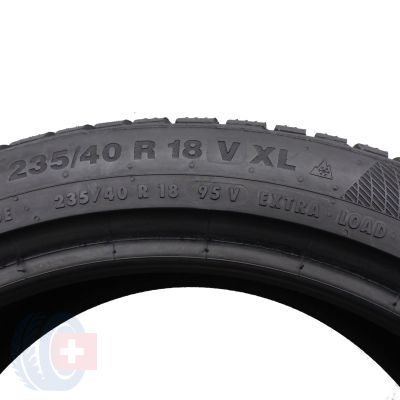3. Opona 235/40 R18 1x CONTINENTAL 95V XL WinterContact Ts850P Zimowa 2019 6,8mm