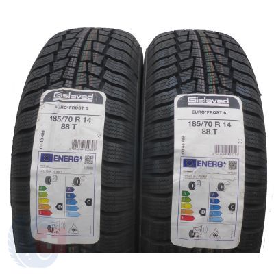 4. 4 x GISLAVED 185/70 R14 88T EuroFrost 6 Zima 2021 