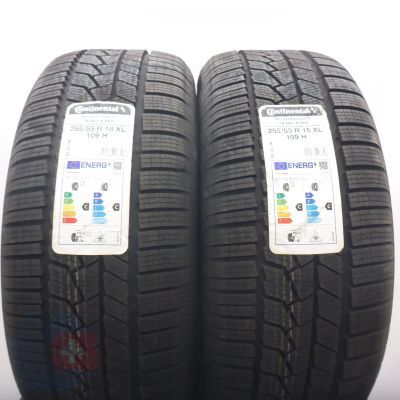 6. Opony 255/55 R18 4x CONTINENTAL 109H XL WinterContact Ts860S RunFlat Zimowe 2022 Nieużywane