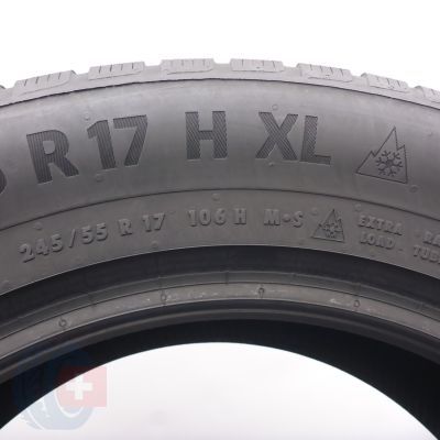 6. Opony 245/55 R17 2x CONTINENTAL 106H XL WinterContact TS 870 P Zimowe 2024 7,8-8mm 