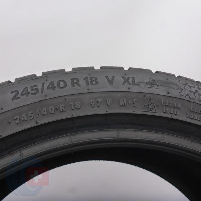3. Opona 245/40 R18 1x CONTINENTAL 97V XL WinterContact TS 870 P Zimowa 2022 7mm 