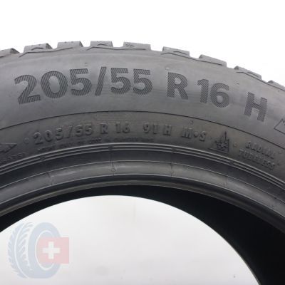 7. Opony 205/55 R16 4x CONTINENTAL 91H WinterContact TS 870 Zimowe 2022 9-8,8mm