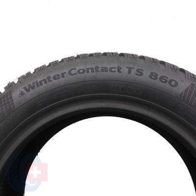 6. Opony 195/55 R15 2x CONTINENTAL 85T WinterContact TS860 Zimowe 2020 Jak Nowe Nieużywane