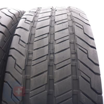 3. Opony 225/70 R15C 2x CONTINENTAL 112/110R ContiVanContact 100 Letnie 2015/18 8-8,2mm