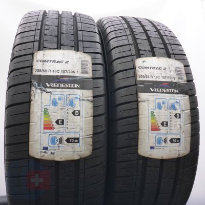 4. Opony 205/65 R16C 4x VREDESTEIN 107/105T Comtrac 2 Letnie 2019 Nieużywane 