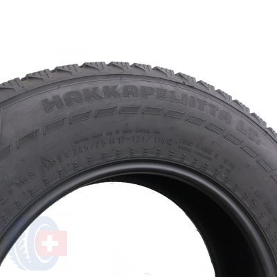 3. 2 x NOKIAN 245/75 R17 121/118Q 9mm Hakkapeliitta LT2 Zima