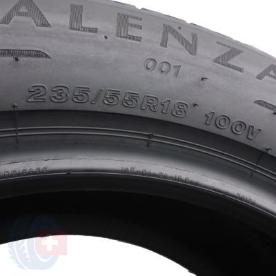6. 2 x BRIDGESTONE 235/55 R18 100V Alenza 001 SEAL Lato 6.8mm