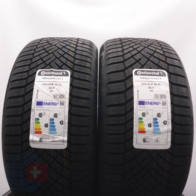 5. Opony 235/40 R18 4x CONTINENTAL 95Y XL AllSeasonContact 2 Wielosezonowe 2025 Nieużywane