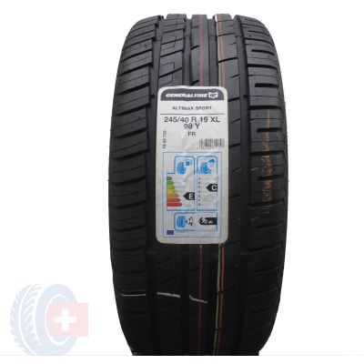 1 x GENERAL 245/40 R19 98Y XL Altimax Sport  Lato 2019 Jak Nowa