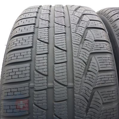 2. Opony 255/45 R19 2x PIRELLI 100V XL Sottozero Winter 240 Serie II N0 Zimowe 2024 6,2mm