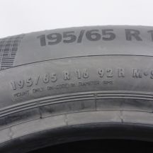 6. Opony 195/65 R16 2x CONTINENTAL 92H WinterContact TS 860 Zimowe 2021