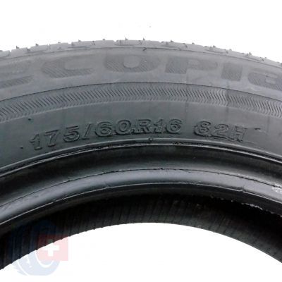 4. 4 x BRIDGESTONE 175/60 R16 82H Ecopia EP150 Lato DOT17 6,2-6,8mm