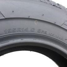 6. 4 x BRIDGESTONE 195/80 R14C 106/104R Duravis R630 Lato 2017/18 9-9,5mm Jak Nowe