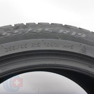 7. Opona 255/45 R19 1x PIRELLI 104W XL Winter Sottozero 3 PNCS Zimowe 2023 6mm
