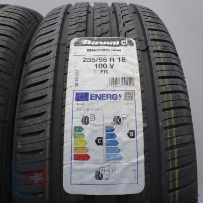 3. Opony 235/55 R18 2x BARUM 100V Bravuris 5HM Letnie 2022/23 