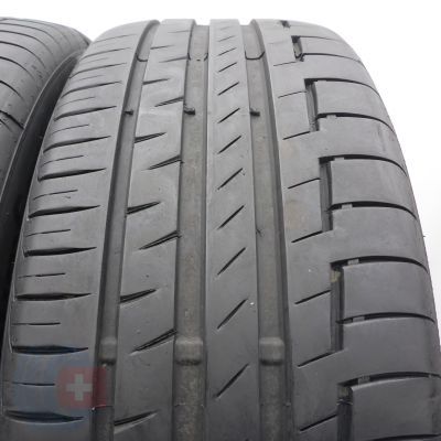 3. Opony 205/55 R17 2x CONTINENTAL 95V PremiumContact 6 Letnie 2025 6,8mm