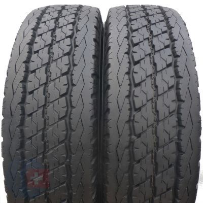 4. 4 x BRIDGESTONE 195/80 R14C 106/104R Duravis R630 Lato 2017/18 9-9,5mm Jak Nowe