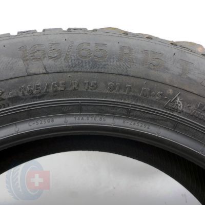 6. Opony 165/65 R15 2x CONTINENTAL 81T WinterContact TS870 Zimowe 2023