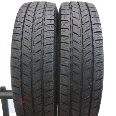 3. 4 x CONTINENTAL 185/75 R16C 104/102R VanContact Winter Zima 2015 Jak Nowe 7,5-9mm