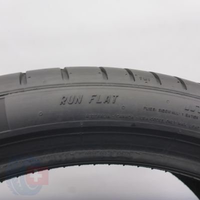 9. Opony 255/35 R19 2x PIRELLI 96Y XL PZero RunFlat Letnie 2019, 2023 6,2-6,6mm