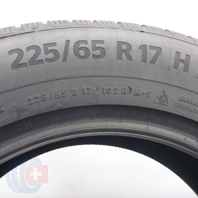 4. Opony 225/65 R17 2x CONTINENTAL 102H WinterContact TS870P Zimowe 2023 6,6-6,8mm