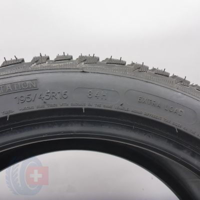 6. Opony 195/45 R16 2x MICHELIN 84H XL Alpin 5 Zimowe 2017