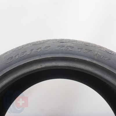 6. Opony 215/45 ZR17 4x PIRELLI 91Y XL P Zero Nero Letnie 2019 