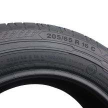 6. 4 x CONTINENTAL 205/65 R16C 107/105T ContiVanContact 200 Lato 2016/18 7 ; 8mm Jak Nowe