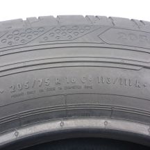 5. Opony 205/75 R16C 2x CONTINENTAL 113/111R ContiVanContact 200 Letnie 2022 9mm